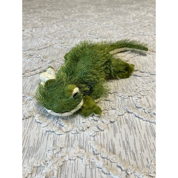 Ganz Webkinz Gecko Green Stuffed Animal Plush Beanie NO CODE - Picture 1 of 5